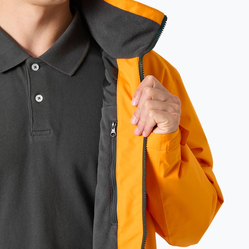 Geacă de navigație pentru bărbați Helly Hansen Crew Midlayer 2 ignite orange 3