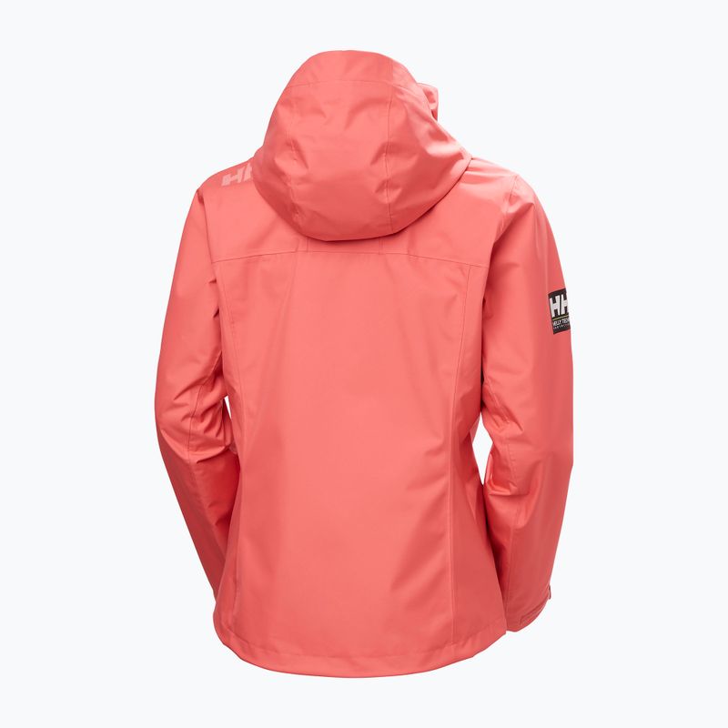 Geacă de navigație pentru femei Helly Hansen Crew Hooded 2.0 sunset pink 9