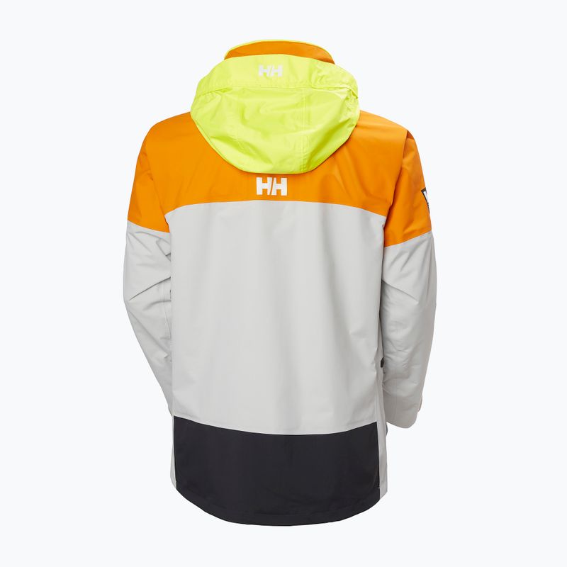 Geacă de navigație pentru bărbați Helly Hansen Pier 4.0 ignite orange 11