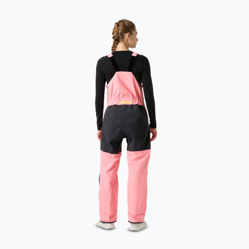 Pantaloni de navigație pentru femei Helly Hansen Pier 4.0 Bib coral almond 2