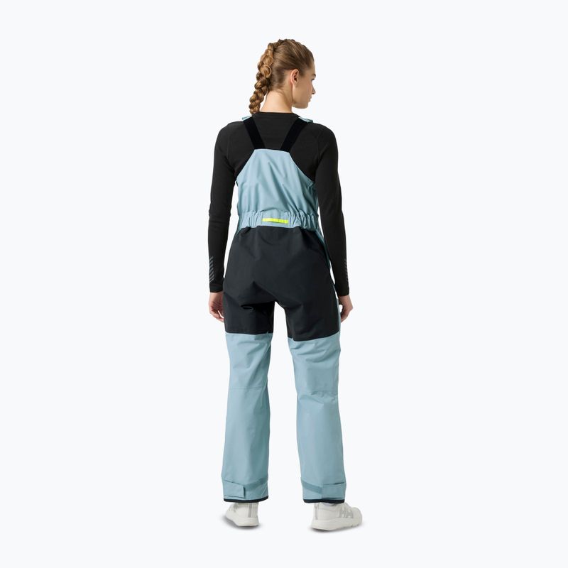 Pantaloni de navigație pentru femei Helly Hansen Pier 4.0 Bib windy blue 2