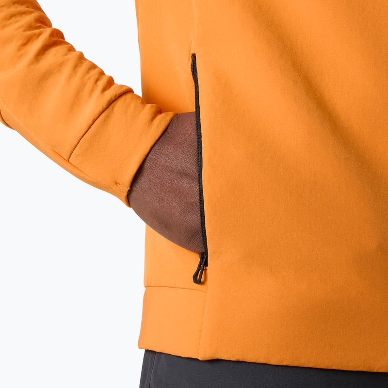 Bluză de navigație pentru bărbați Helly Hansen Hp Stormbreaker ignite orange 5