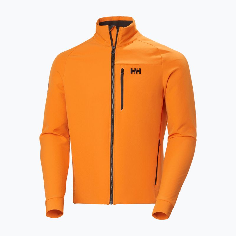 Bluză de navigație pentru bărbați Helly Hansen Hp Stormbreaker ignite orange 7