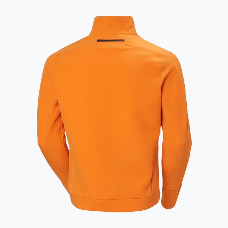 Bluză de navigație pentru bărbați Helly Hansen Hp Stormbreaker ignite orange 8