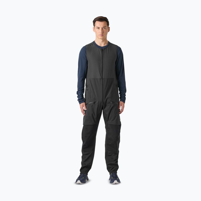 Pantaloni de navigație pentru bărbați Helly Hansen Hp Foil Flyer Salopette ebony