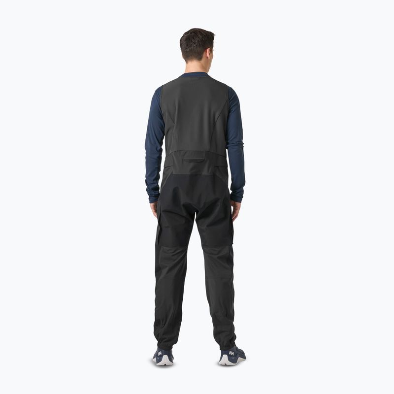 Pantaloni de navigație pentru bărbați Helly Hansen Hp Foil Flyer Salopette ebony 2