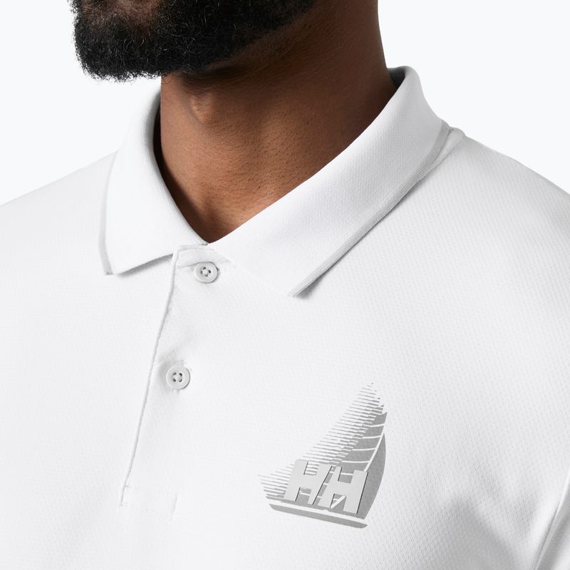 Tricou polo pentru bărbați Helly Hansen Hp Figari Polo white 3