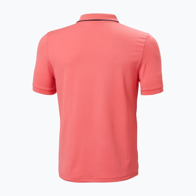Tricou polo pentru bărbați Helly Hansen Hp Figari Polo sunset pink 6