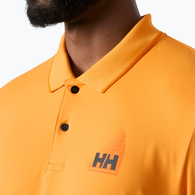 Tricou polo pentru bărbați Helly Hansen Hp Figari Polo orange sorbet 3