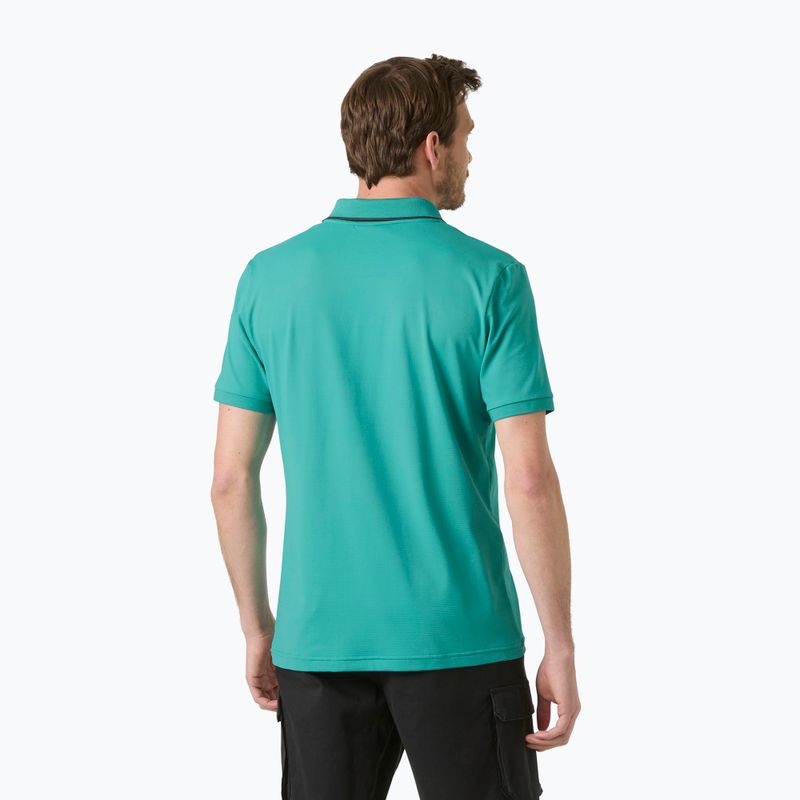 Tricou polo pentru bărbați Helly Hansen Hp Figari Polo dark mint 2