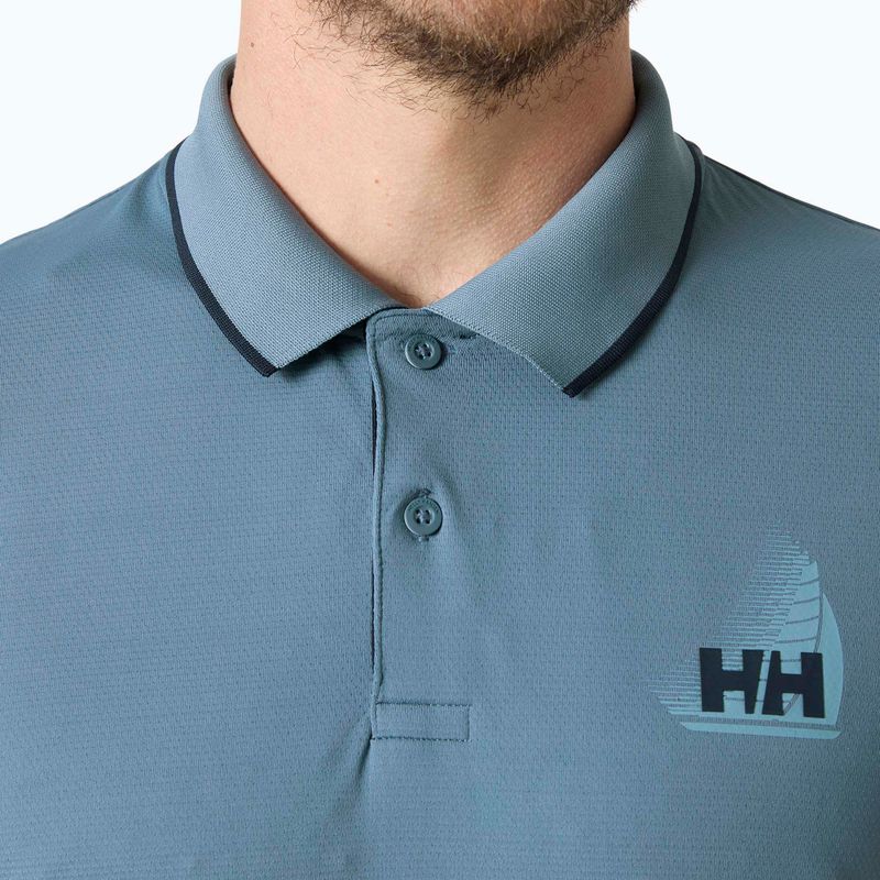 Tricou polo pentru bărbați Helly Hansen Hp Figari Polo washed navy 3