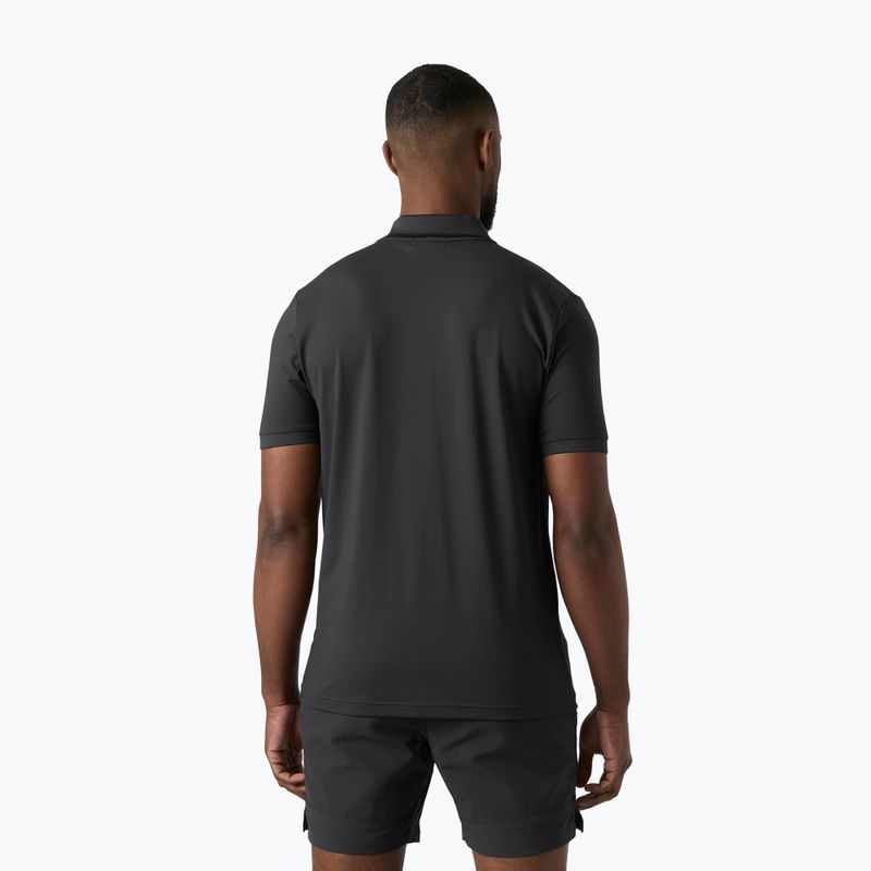 Tricou polo pentru bărbați Helly Hansen Hp Figari Polo ebony 2