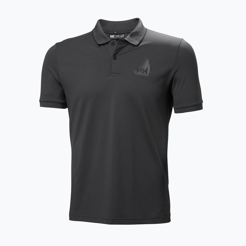 Tricou polo pentru bărbați Helly Hansen Hp Figari Polo ebony 4