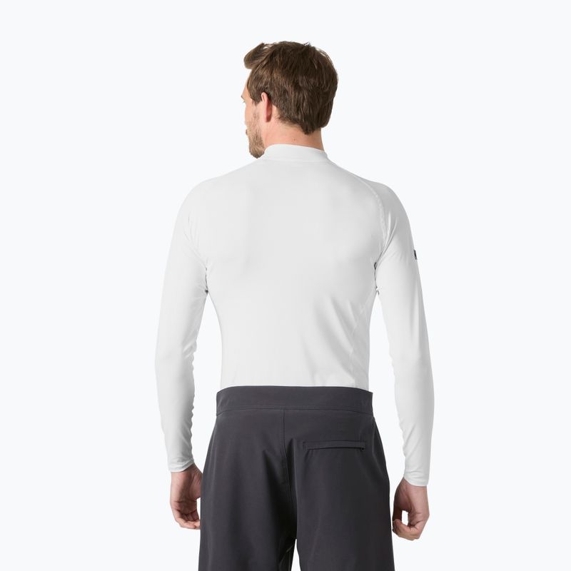 Longsleeve de înot pentru bărbați Helly Hansen Waterwear Rashguard white 2