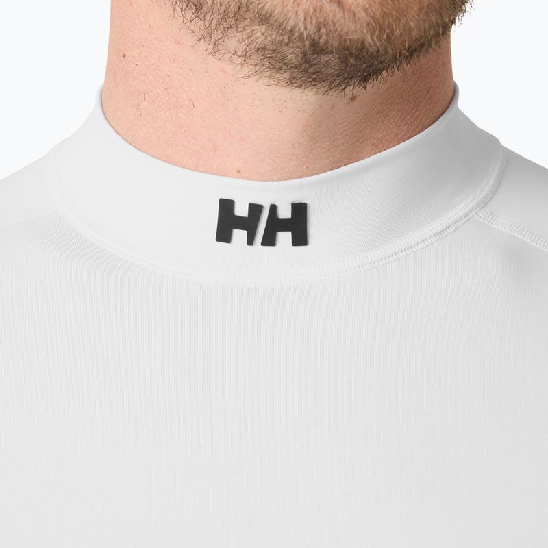 Longsleeve de înot pentru bărbați Helly Hansen Waterwear Rashguard white 3