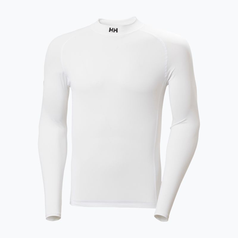 Longsleeve de înot pentru bărbați Helly Hansen Waterwear Rashguard white 4