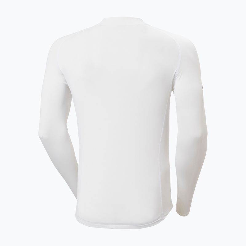 Longsleeve de înot pentru bărbați Helly Hansen Waterwear Rashguard white 5