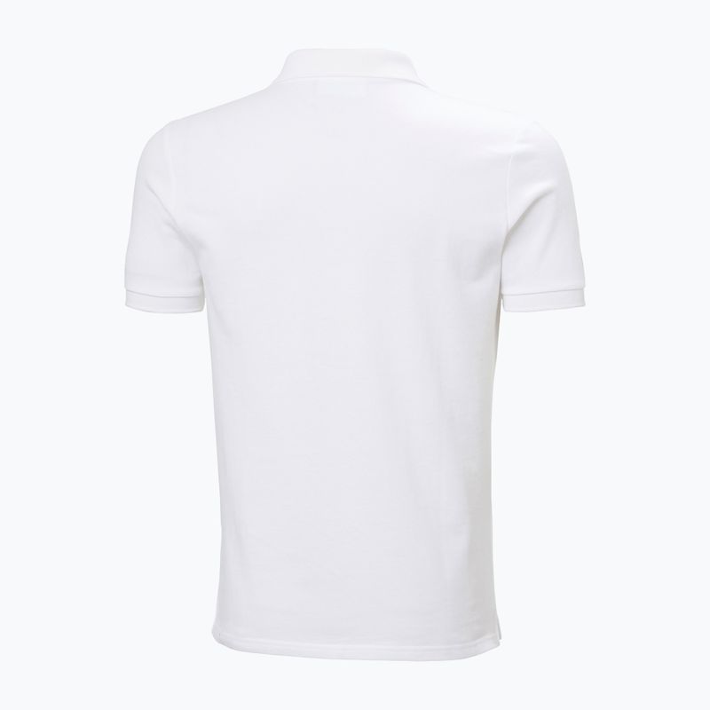 Tricou polo pentru bărbați Helly Hansen Crew Polo Pique white 7