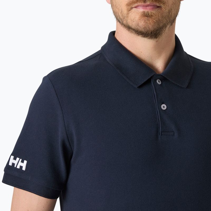 Tricou polo pentru bărbați Helly Hansen Crew Polo Pique navy 3