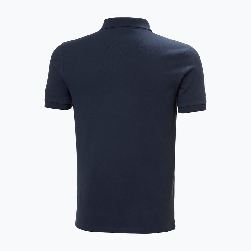 Tricou polo pentru bărbați Helly Hansen Crew Polo Pique navy 6