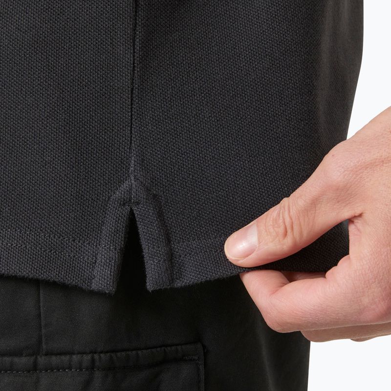 Tricou polo pentru bărbați Helly Hansen Crew Polo Pique ebony 5
