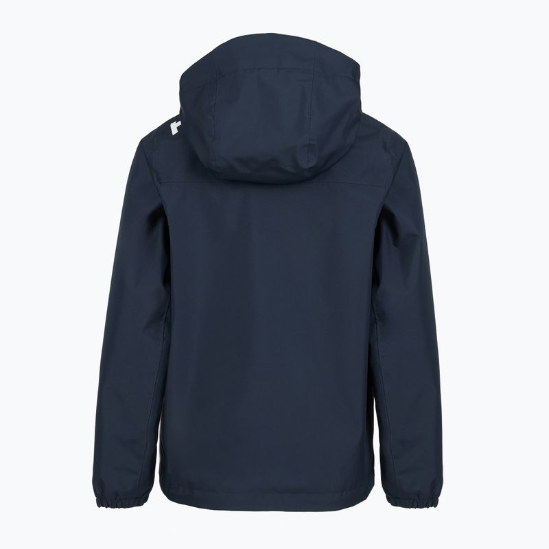 Geacă de navigație pentru copii Helly Hansen Crew Hooded Jr 41813 navy 2