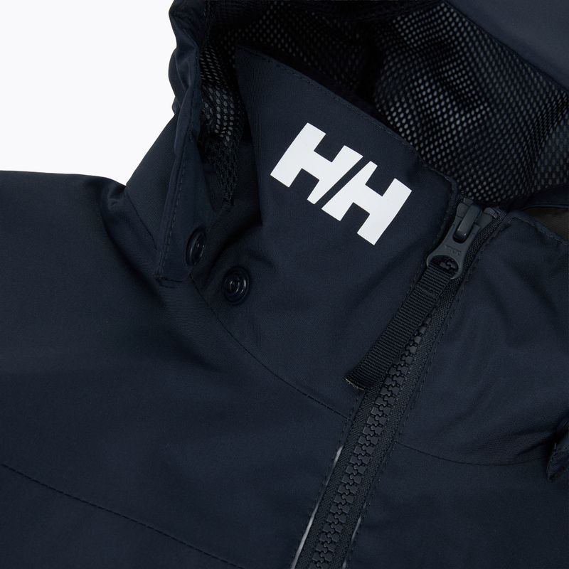 Geacă de navigație pentru copii Helly Hansen Crew Hooded Jr 41813 navy 5
