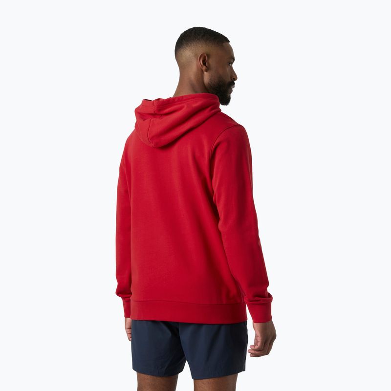 Bluză pentru bărbați Helly Hansen Core Graphic Hoodie red 2