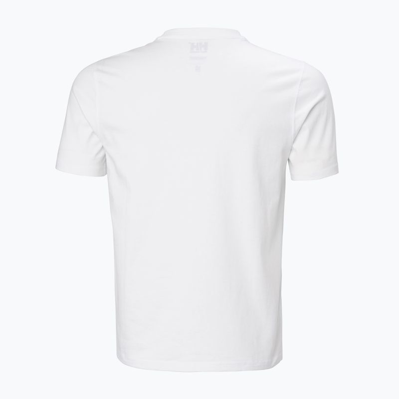 Tricou pentru bărbați Helly Hansen Hudson white 5