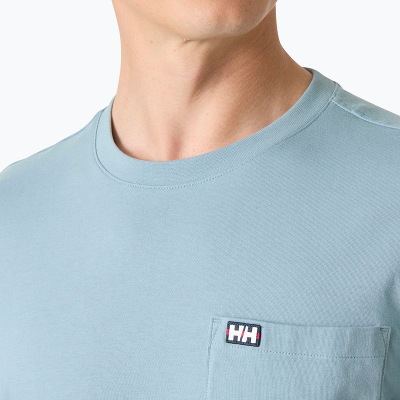 Tricou pentru bărbați Helly Hansen Hudson windy blue 3