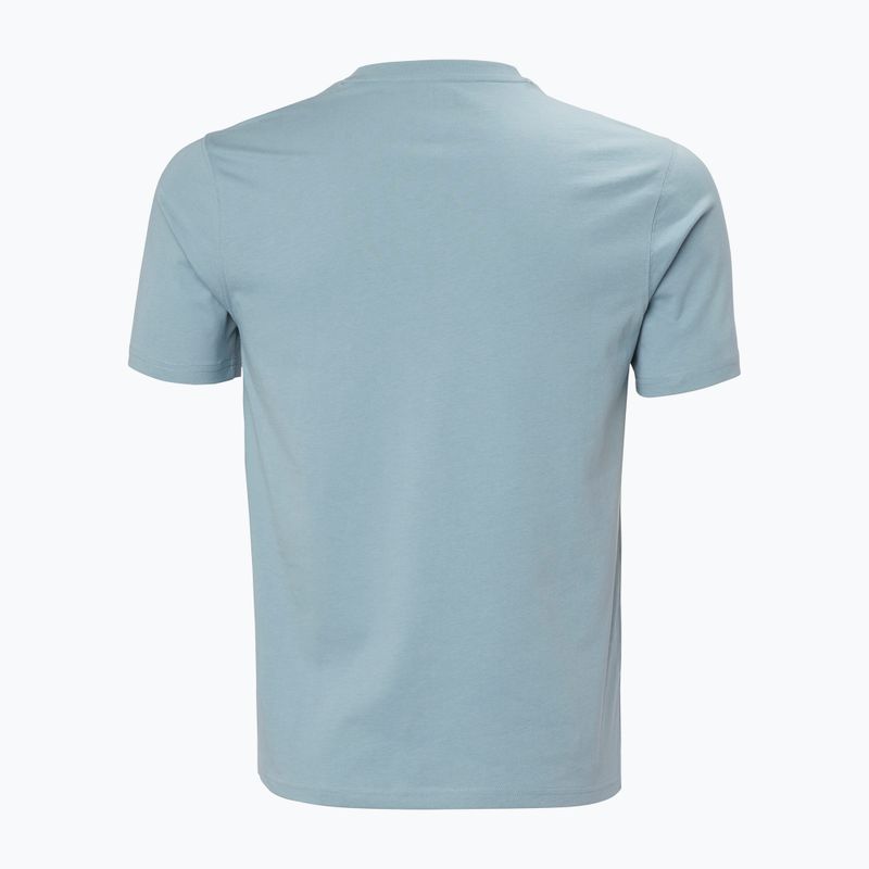 Tricou pentru bărbați Helly Hansen Hudson windy blue 5
