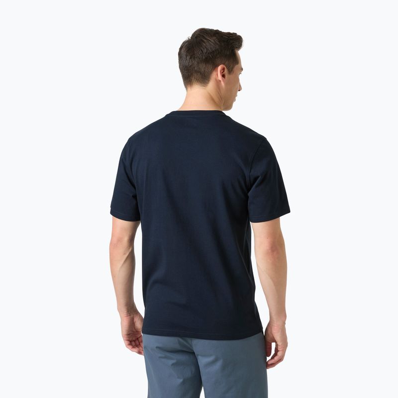 Tricou pentru bărbați Helly Hansen Hudson navy 2