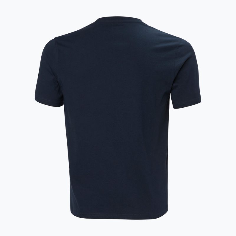 Tricou pentru bărbați Helly Hansen Hudson navy 5