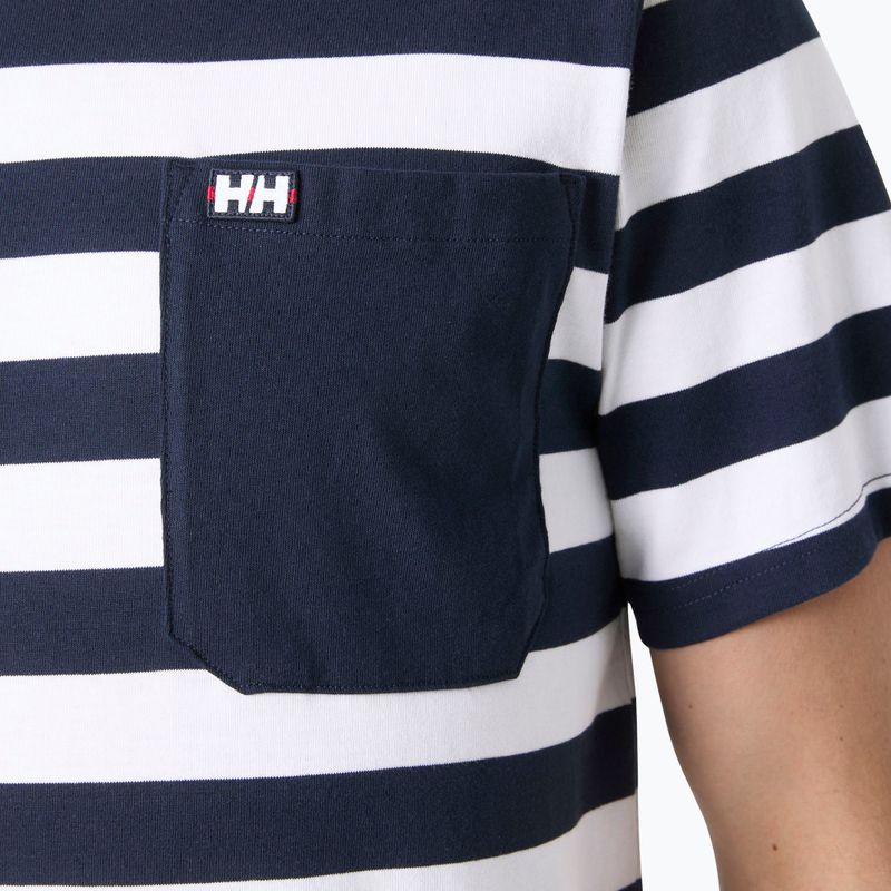 Tricou pentru bărbați Helly Hansen Hudson navy stripe 3