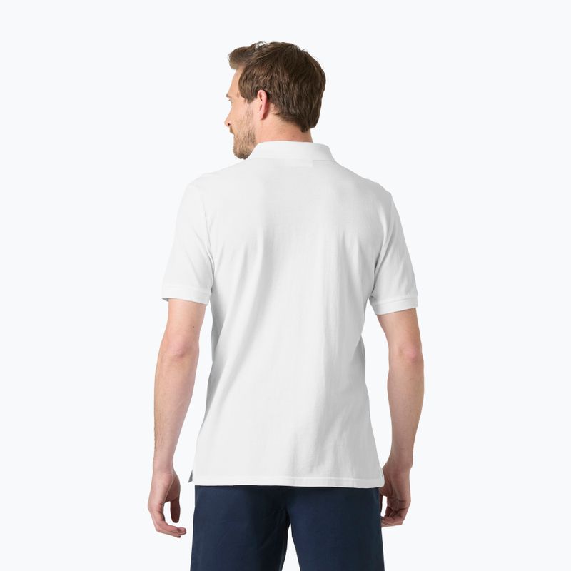 Tricou polo pentru bărbați Helly Hansen Elba Fitted Polo white 2