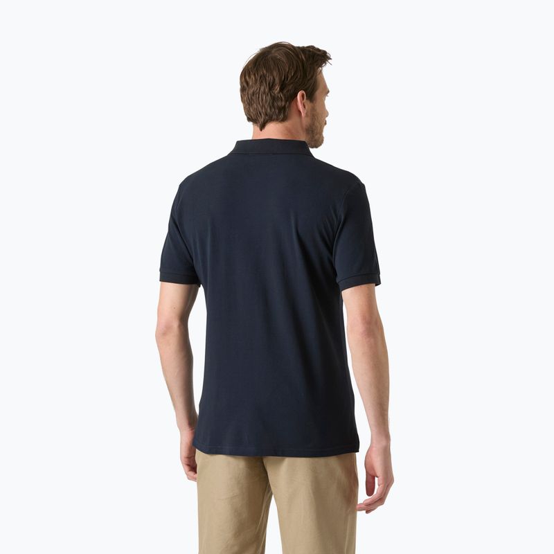 Tricou polo pentru bărbați Helly Hansen Elba Fitted Polo navy 2
