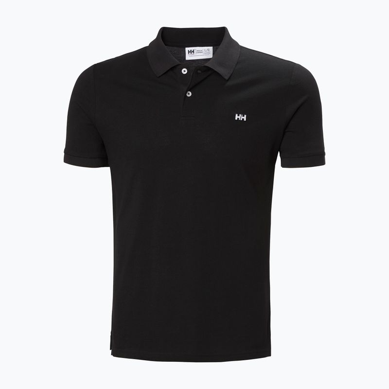 Tricou polo pentru bărbați Helly Hansen Elba Fitted Polo black 5