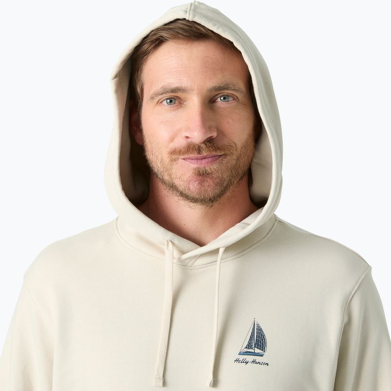Bluză pentru bărbați Helly Hansen Shoreline Hoodie cream 3