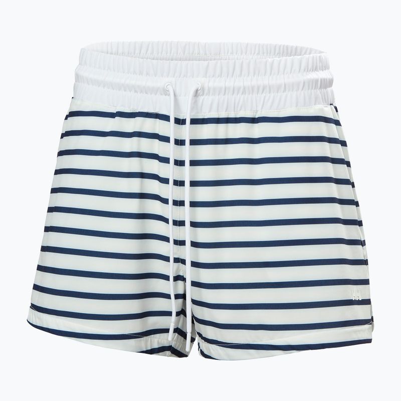 Pantaloni scurți de navigație pentru femei Helly Hansen Thalia 4" white navy stripe 5
