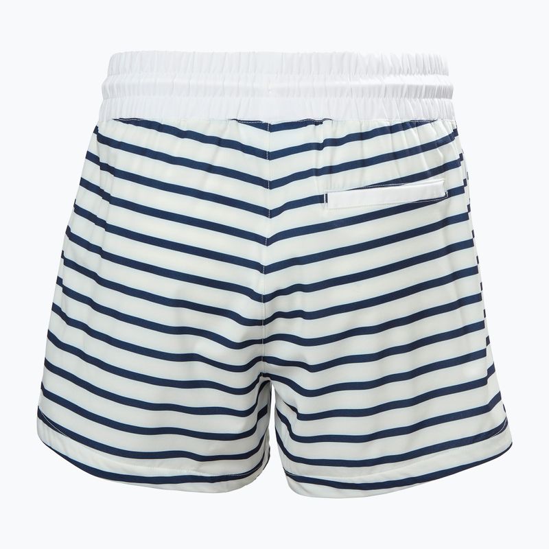 Pantaloni scurți de navigație pentru femei Helly Hansen Thalia 4" white navy stripe 6