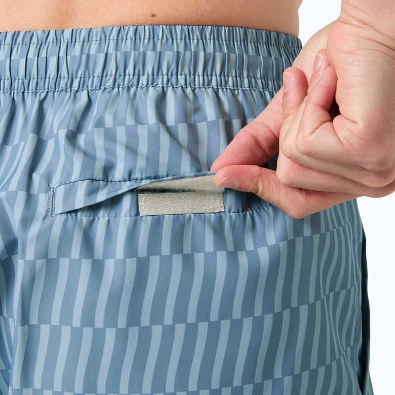 Pantaloni scurți de navigație pentru bărbați Helly Hansen Newport Trunk 4.5" washed navy offset stripe 6