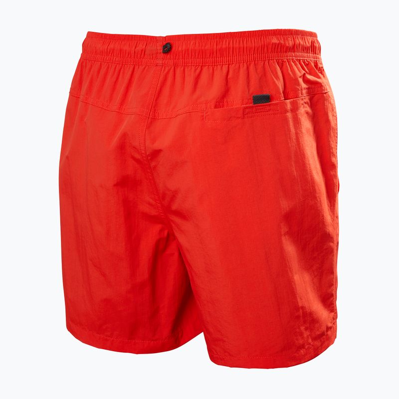 Pantaloni scurți de navigație pentru bărbați Helly Hansen Calshot Trunk 7" alert red 2