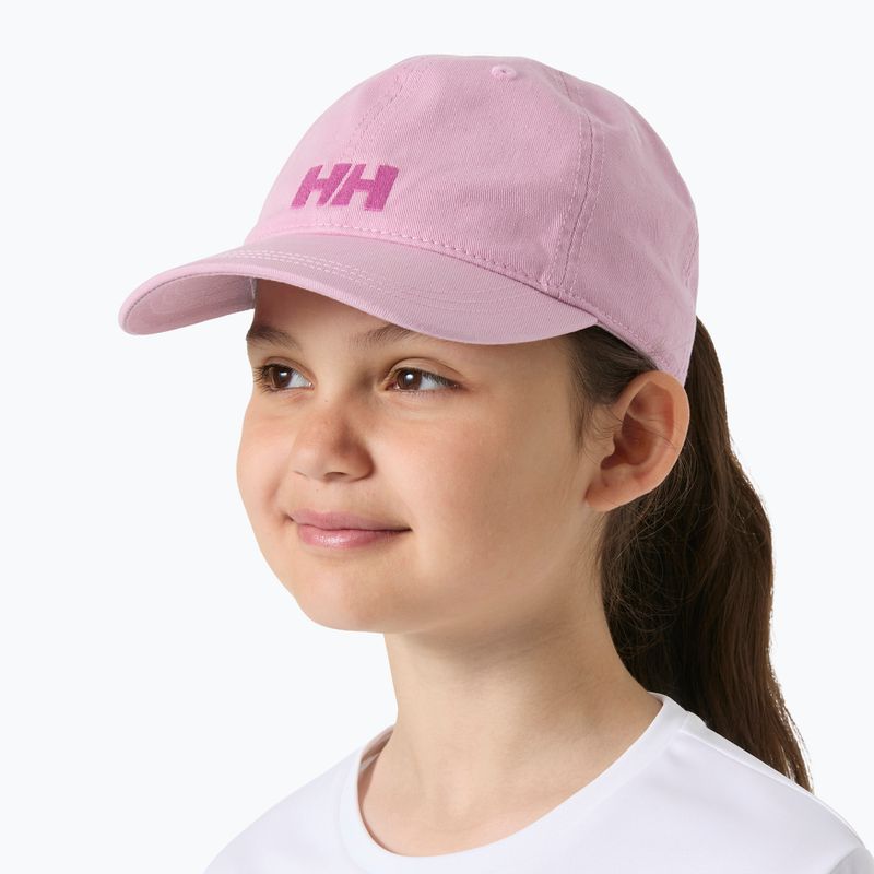 Șapcă pentru copii Helly Hansen Logo Jr pink lavender 3