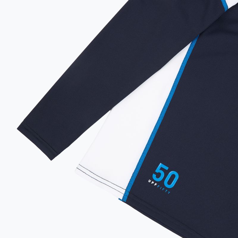 Longsleeve de înot pentru bărbați Musto Championship Rash Guard navy/white 4