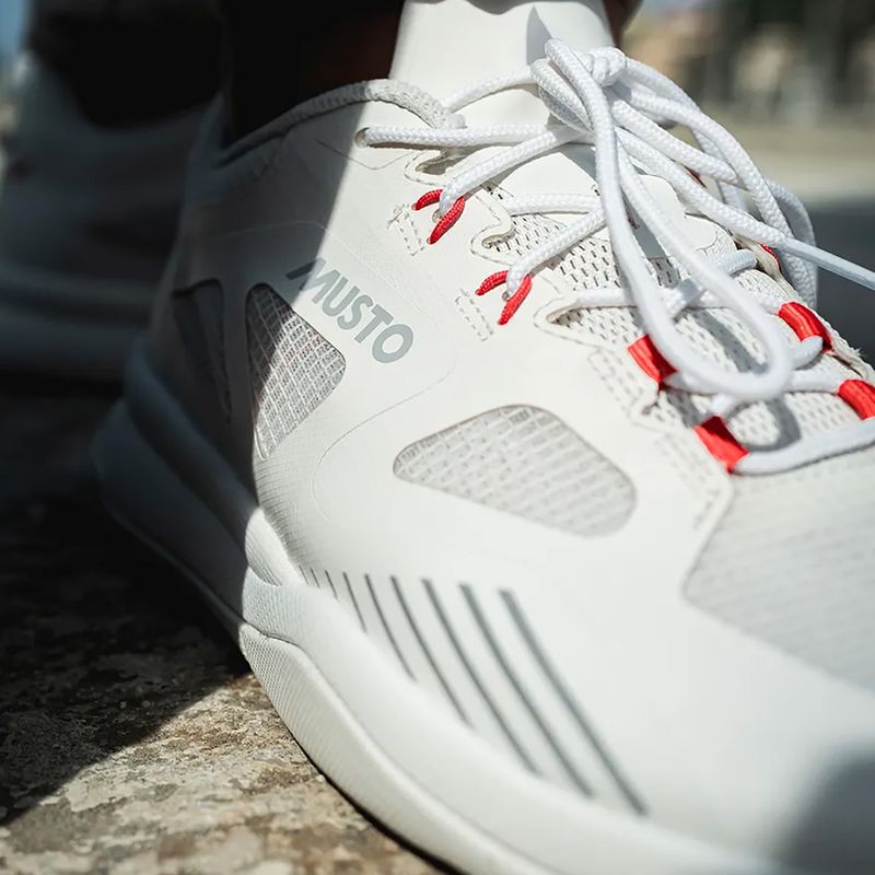 Încălțăminte pentru bărbați Musto Dynamic Race off white 6