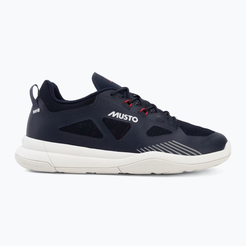 Încălțăminte pentru bărbați Musto Dynamic Race navy/ff white 2