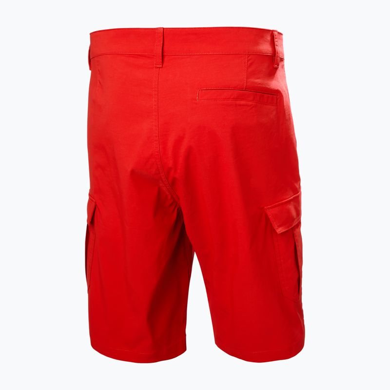 Pantaloni scurți de navigație pentru bărbați Helly Hansen QD Cargo 11" red 6