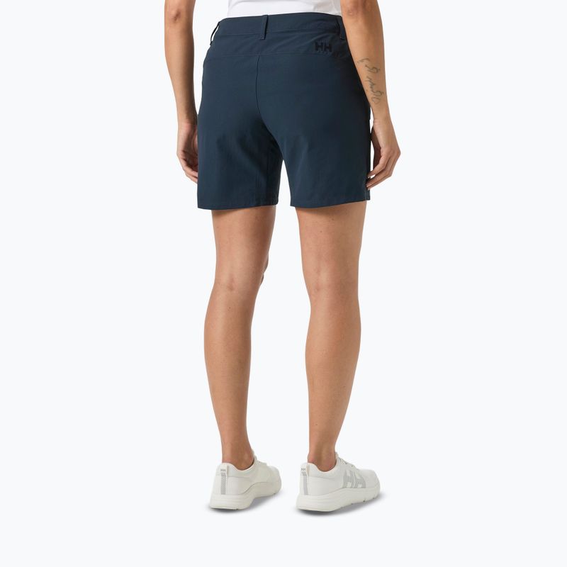 Pantaloni scurți de navigație pentru femei Helly Hansen QD Cargo navy 2