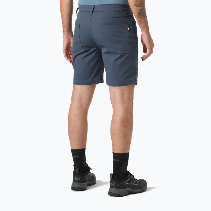 Pantaloni scurți de trekking pentru bărbați Helly Hansen Holmen 5 Pocket alpine frost 2