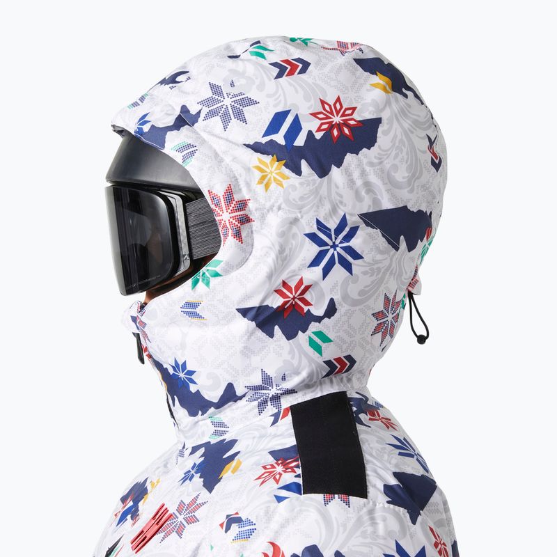 Geacă de schi pentru femei Helly Hansen Kvitfjell Race Short Puffy white crescendo 3